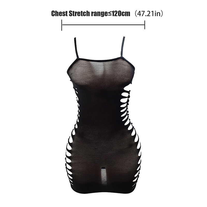 1PC Women Sexy Fishnet Beach C - Cover Up Kaftan 评论和价格