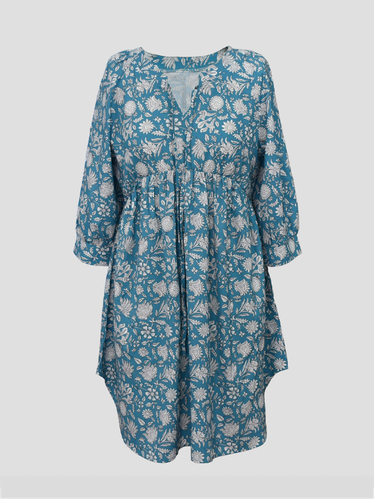 Plus size women's bohemian sty - Romper Floral Print 评论和价格