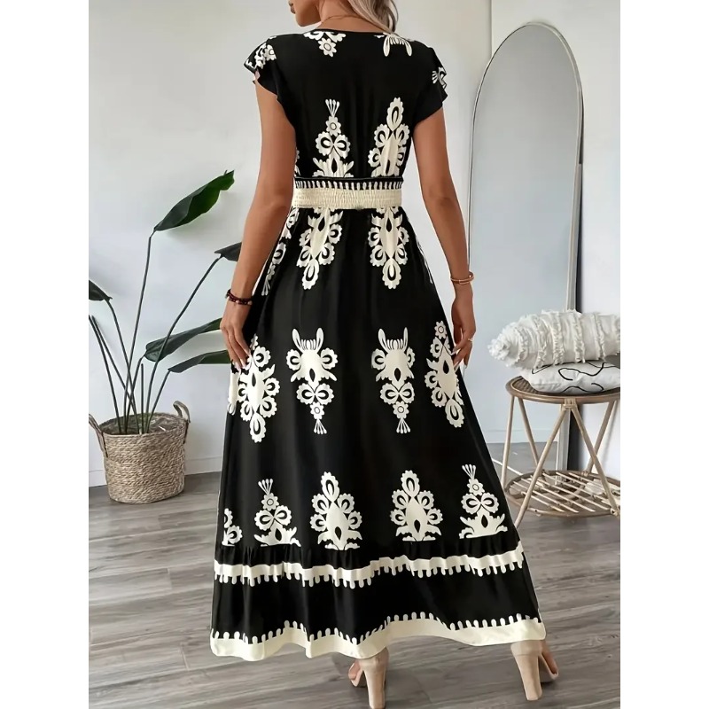 Plus Size New Women Fashion Fl - Romper Floral Print 评论和价格