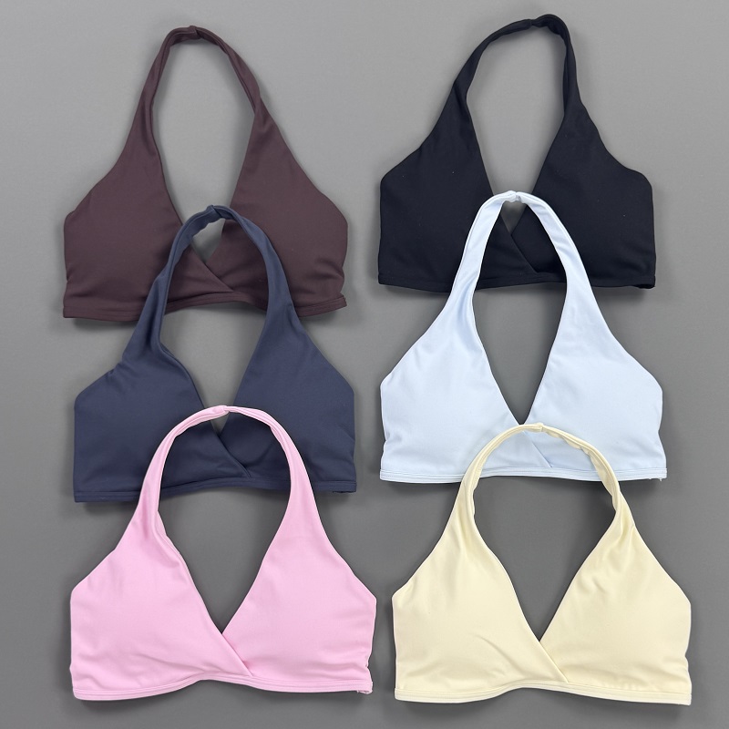 Gym Top Women Halter Neck Spor - Crop Top Crochet 评论和价格