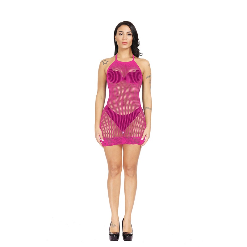 1PC Women Sexy Fishnet Cover U - Cover Up Kaftan 评论和价格